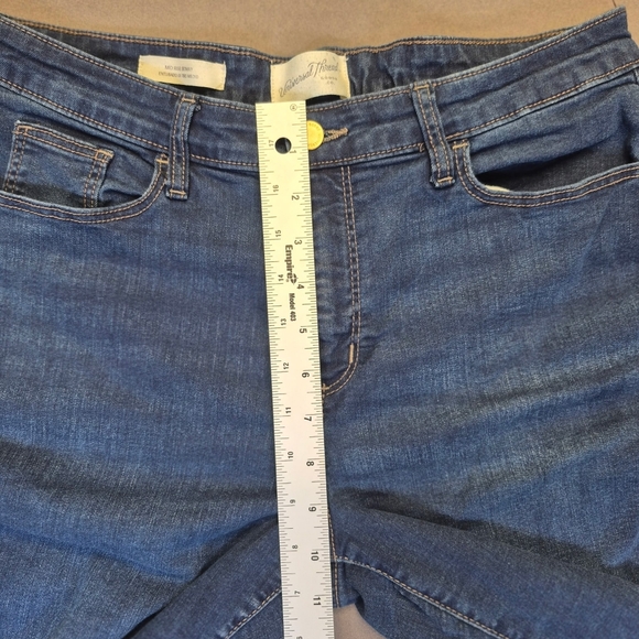 Universal Thread High Rise Straight Leg Jeans Dark Wash Denim 10/30R Minimalist - Picture 9 of 10